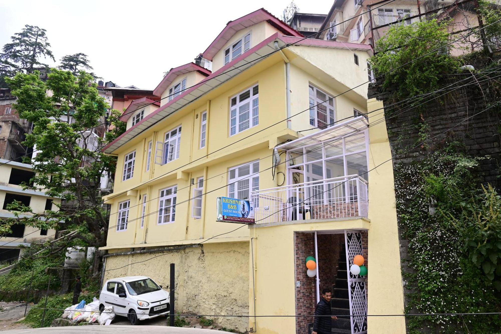 Krishna B&B Near Mall Road Shimla Dış mekan fotoğraf