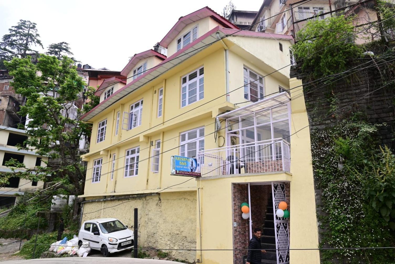Krishna B&B Near Mall Road Shimla Dış mekan fotoğraf